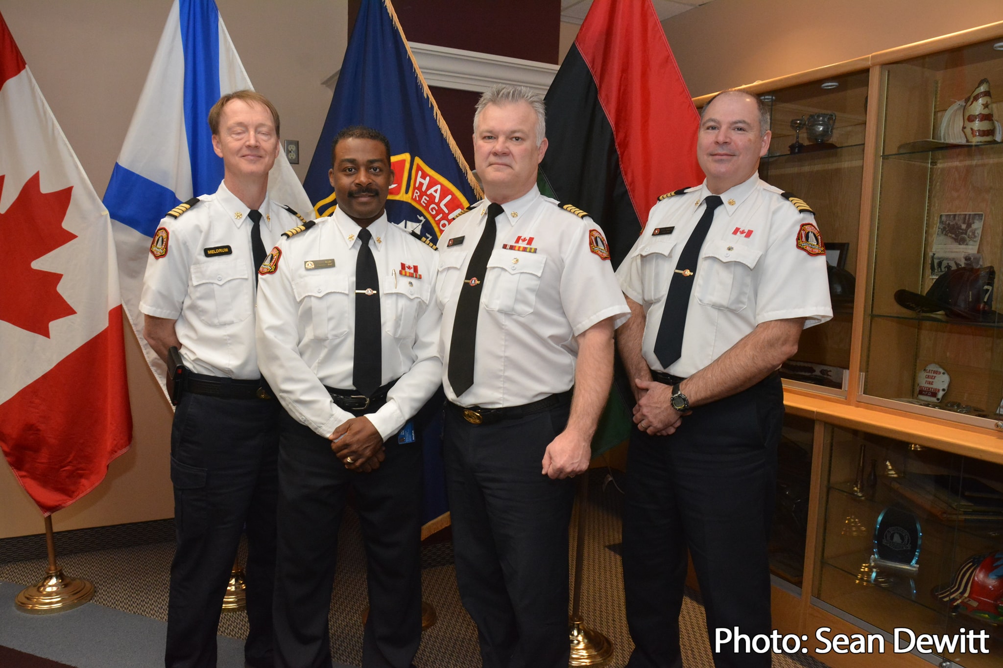 HRFE Chief Stuebing Officially Appointed Assistant Chief Corey Beals