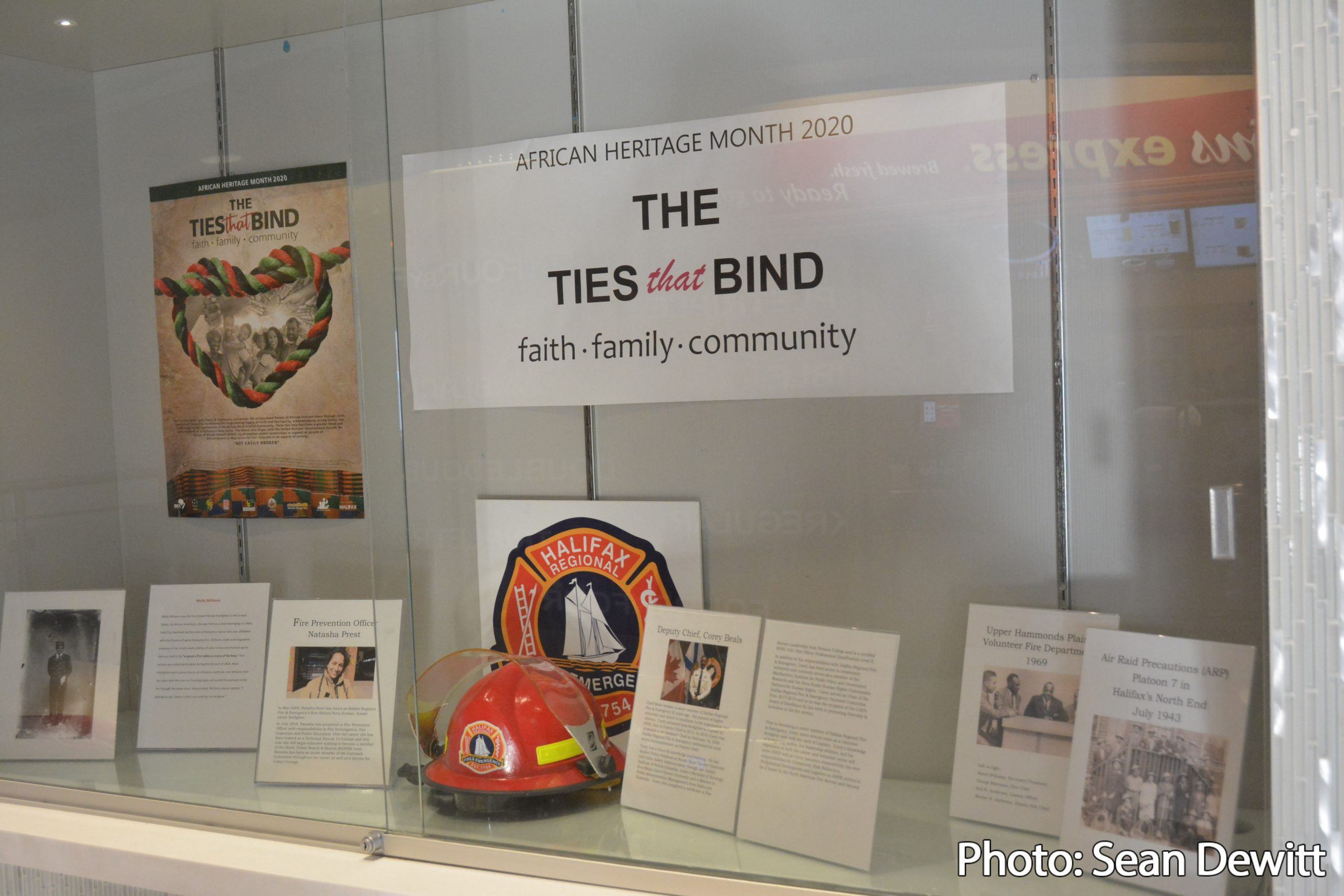 Halifax Regional Fire & Emergency Historic Display For African Heritage Month