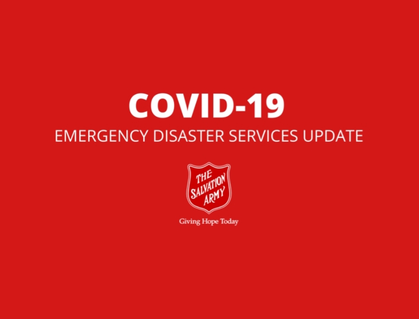 Salvation Army Prepares Emergency Disaster Services in Response to COVID-19