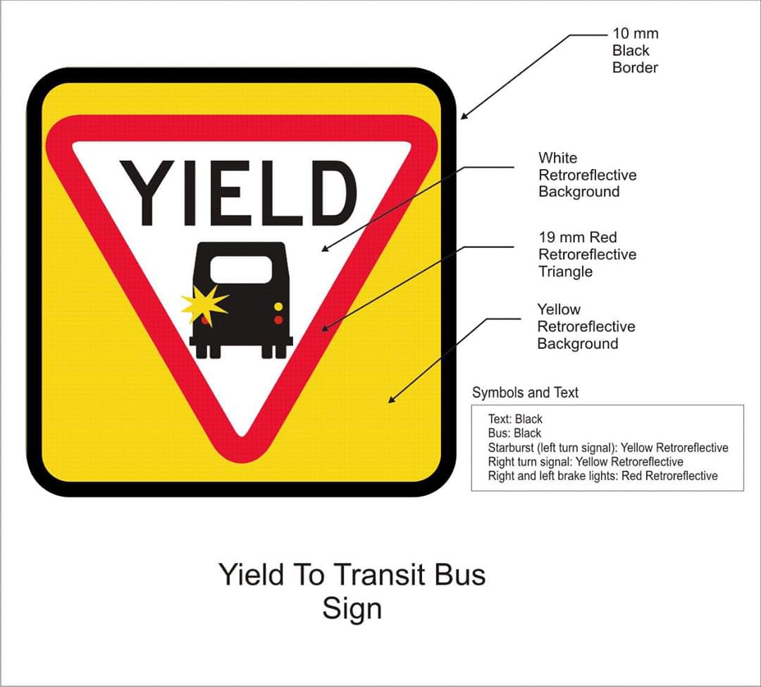 Did You Know - When a transit bus is pulling from the side of the road and has it's signal on, a driver must yield to the bus!