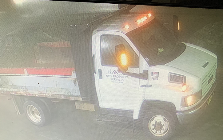Have you seen this dump truck or know this person?
