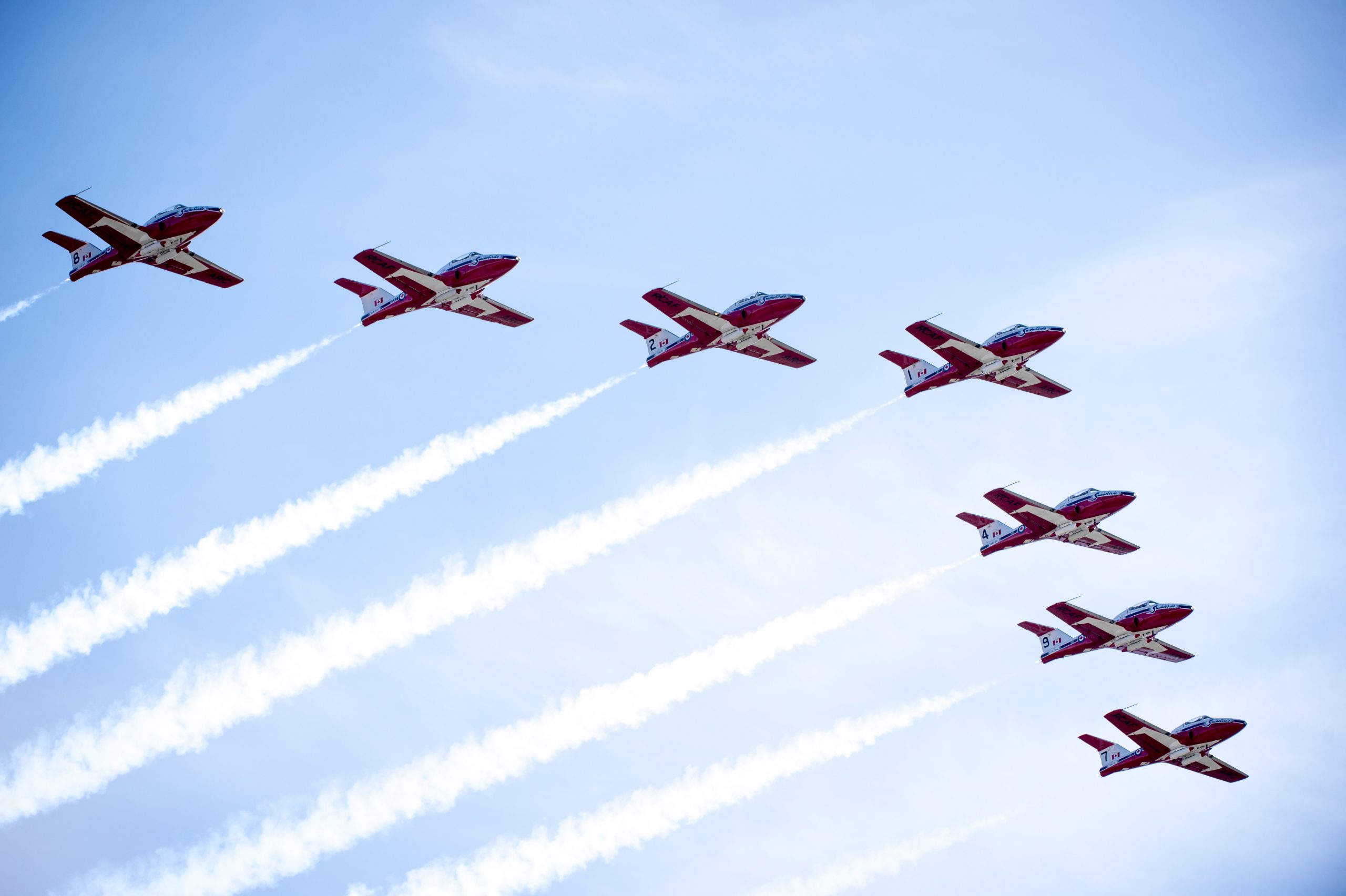 (Update) The Canadian Forces Snowbirds will cross the country to salute Canadians doing their part to fight the spread of COVID-19.