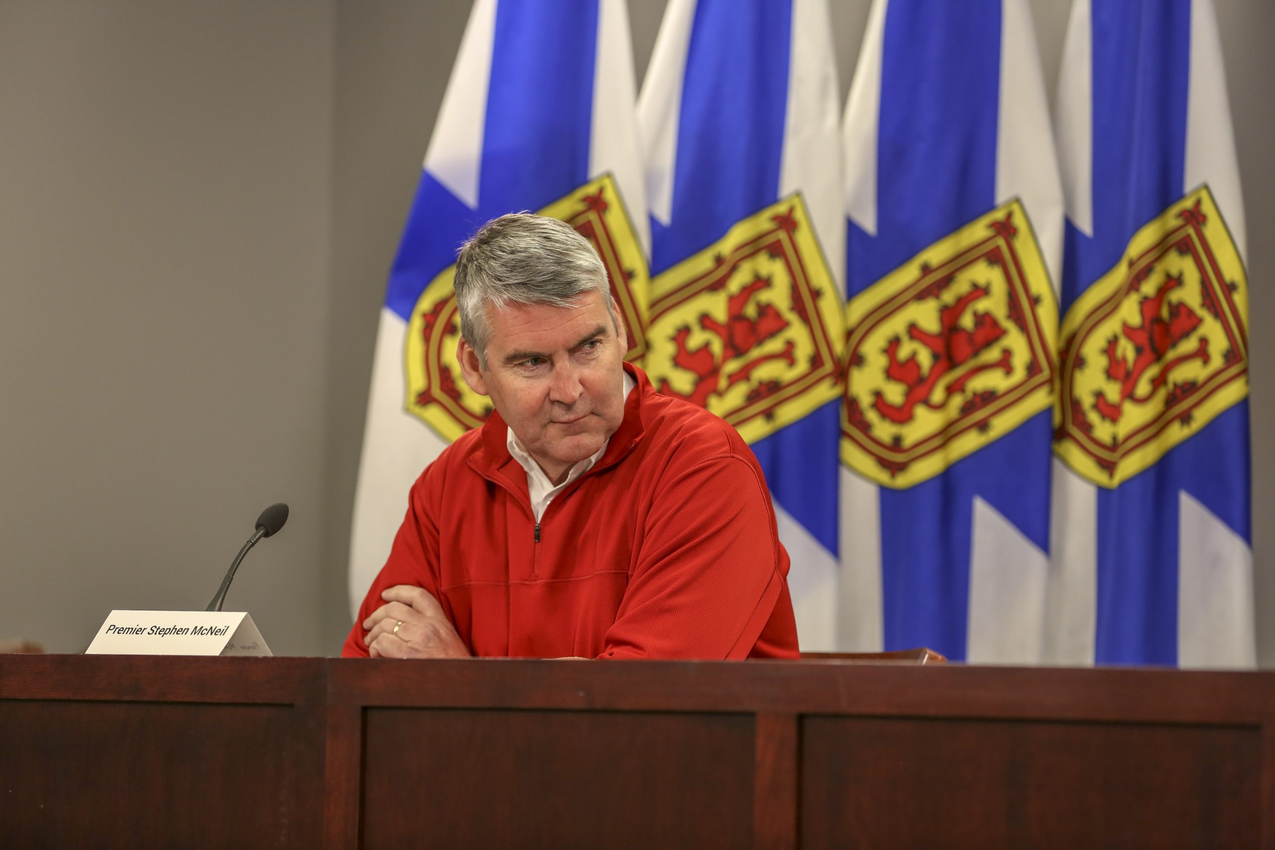 Atlantic Bubble, Statement from Premier