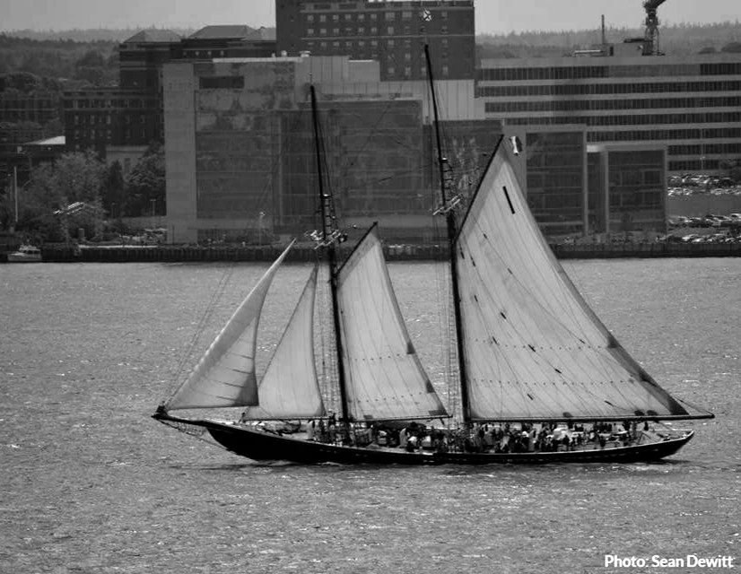 Bluenose Prepares for Sail Past Summer Tour