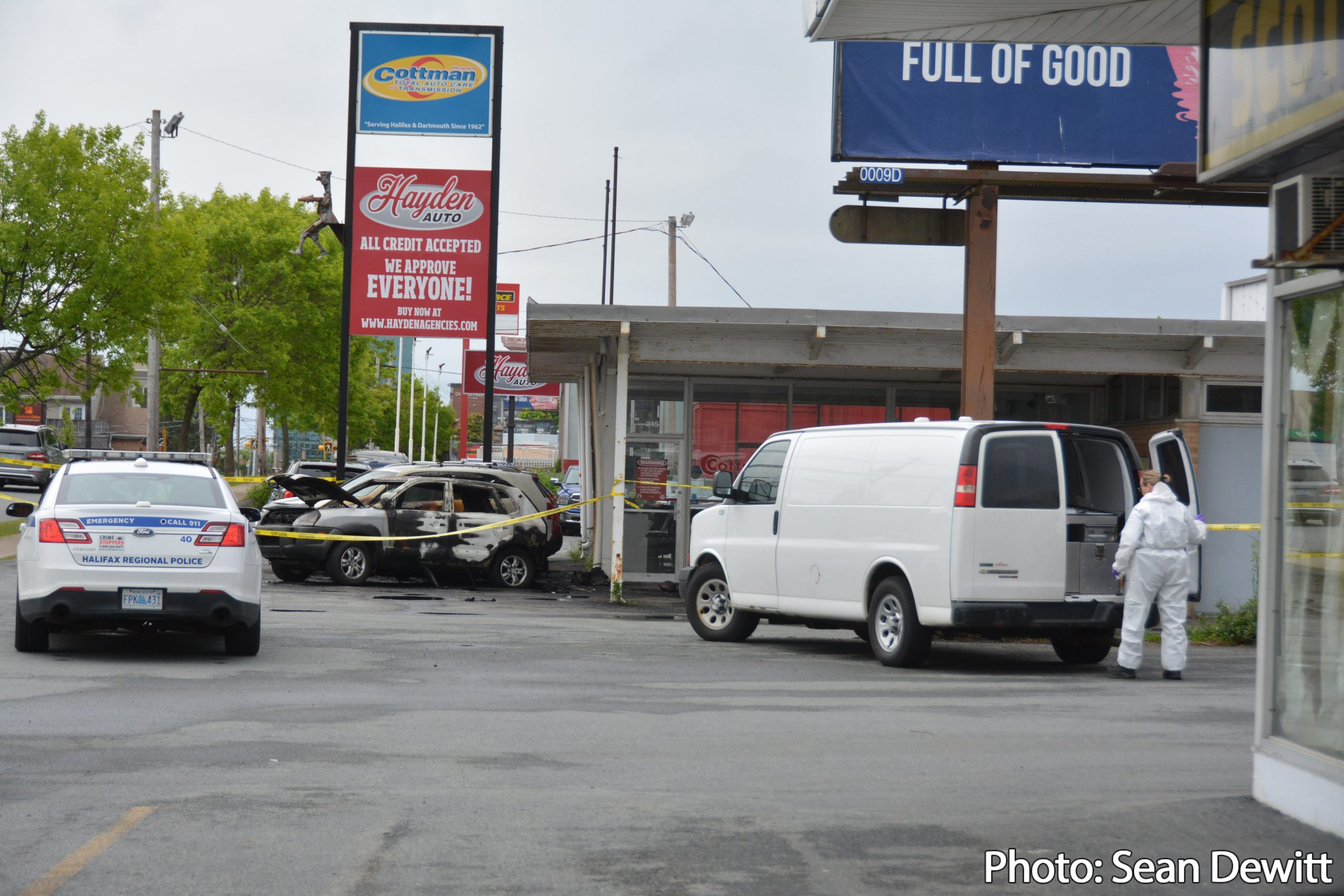 (Update) Police investigating a suspicious fire that occurred overnight in Dartmouth