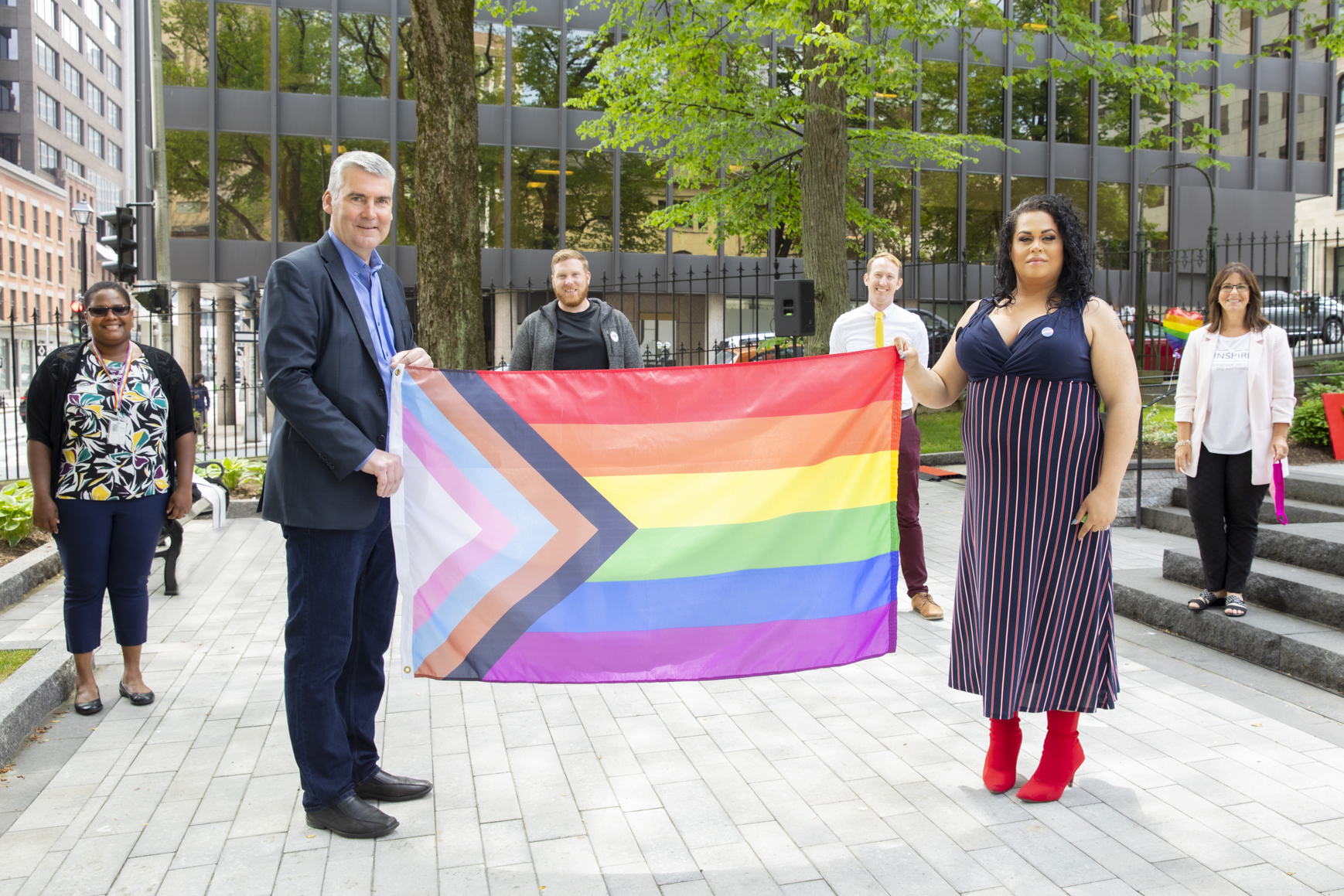 Pride flag was raised at Province House in Halifax
