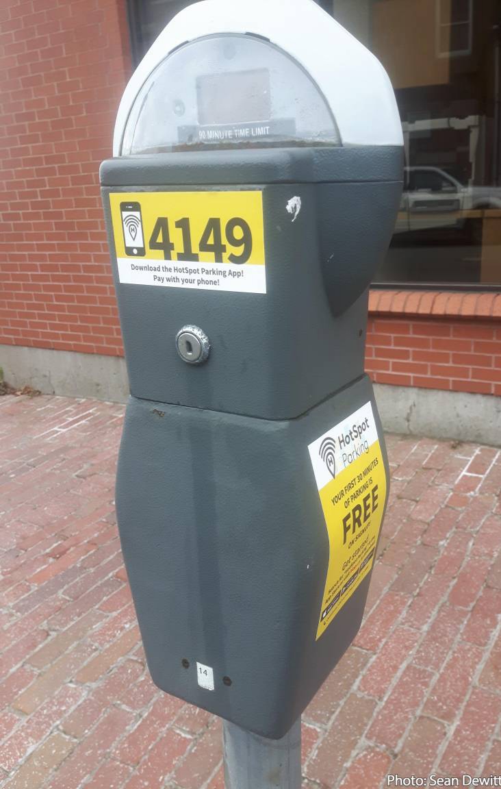 New parking pay station sign installation beginning August 3