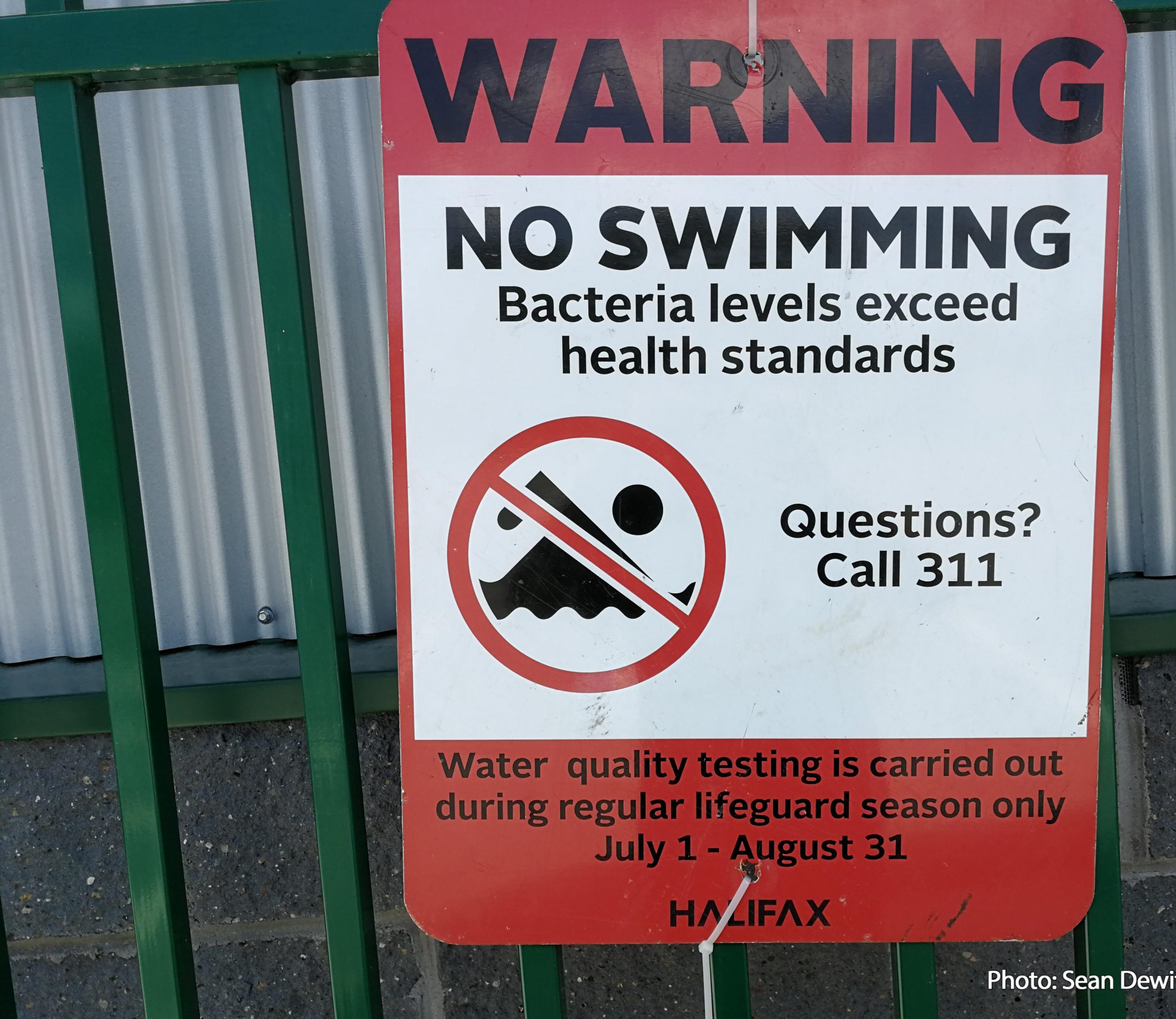 Albro Lake Beach Closed to Swimming