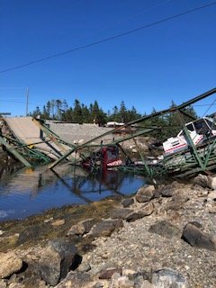 Bridge Collapse in Guysborough County