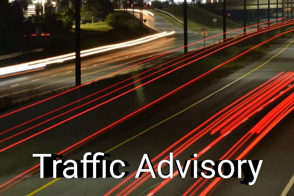 Weekly Traffic Advisories (updated daily)