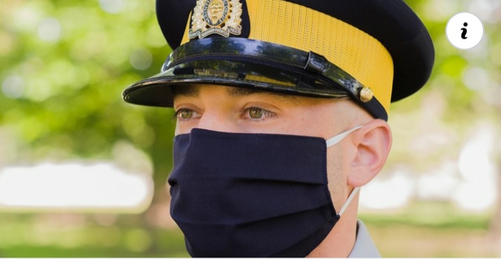 Non-medical masks for RCMP employees