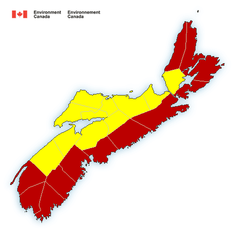 (Ended) Tropical storm warning, multiple warnings in effect