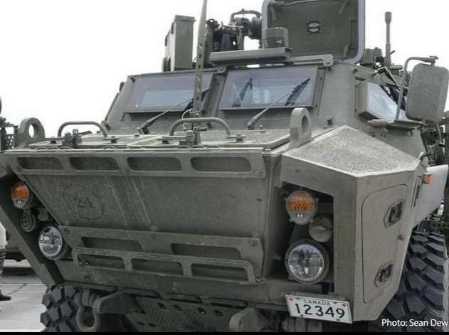 Military Vehicles on Nova Scotia Highways