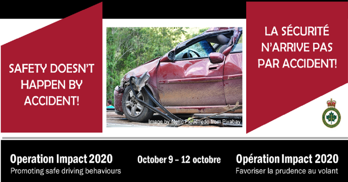 Drive responsibly to arrive safely this long weekend
