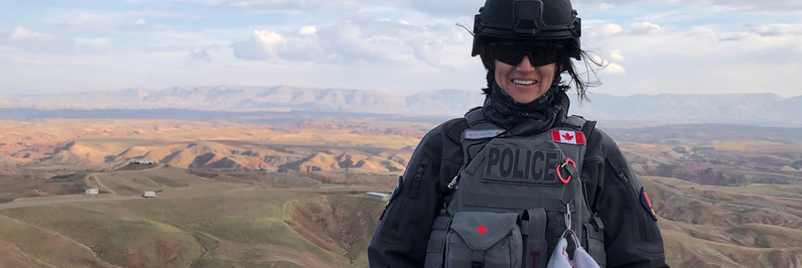 RCMP officer helping women in Iraq