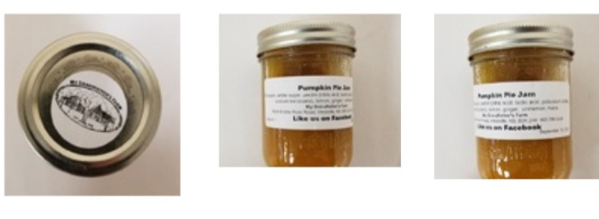 My Grandfather's Farm brand Pumpkin Pie Jam recalled due to potential presence of dangerous bacteria