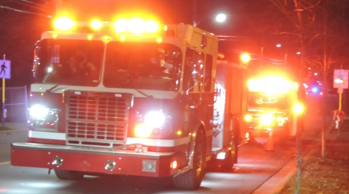 Police responded to a motor vehicle collision involving a pedestrian at 3792 Novalea Dr.