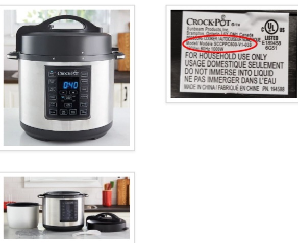 Crock-Pot® 6-Quart Express Crock Multi-Cookers recalled due to burn hazard