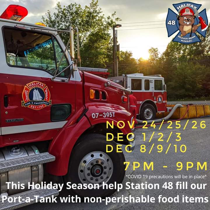 It's time for our 3rd annual Fill a Port-a-Tank for a local food bank!