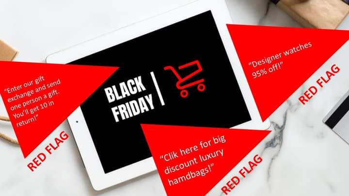 Protect yourself from scams on Black Friday and Cyber Monday