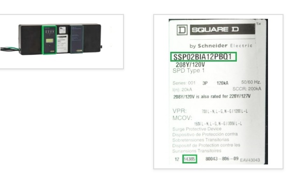 SurgelogicTM NQ SurgeLocTM Surge Protection Device recalled due to Fire Hazard