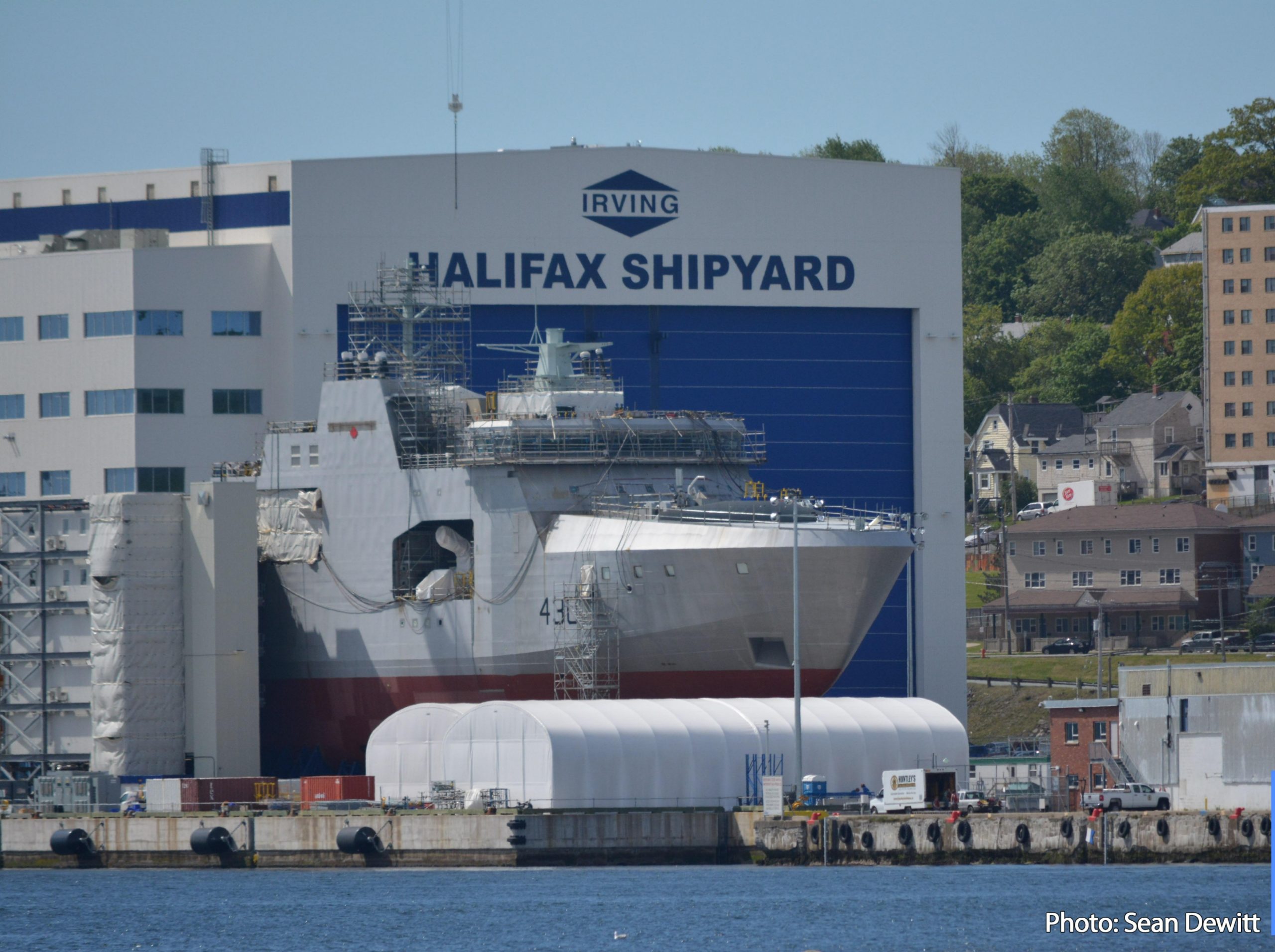 Temporary closure at Irving Shipbuilding, Halifax