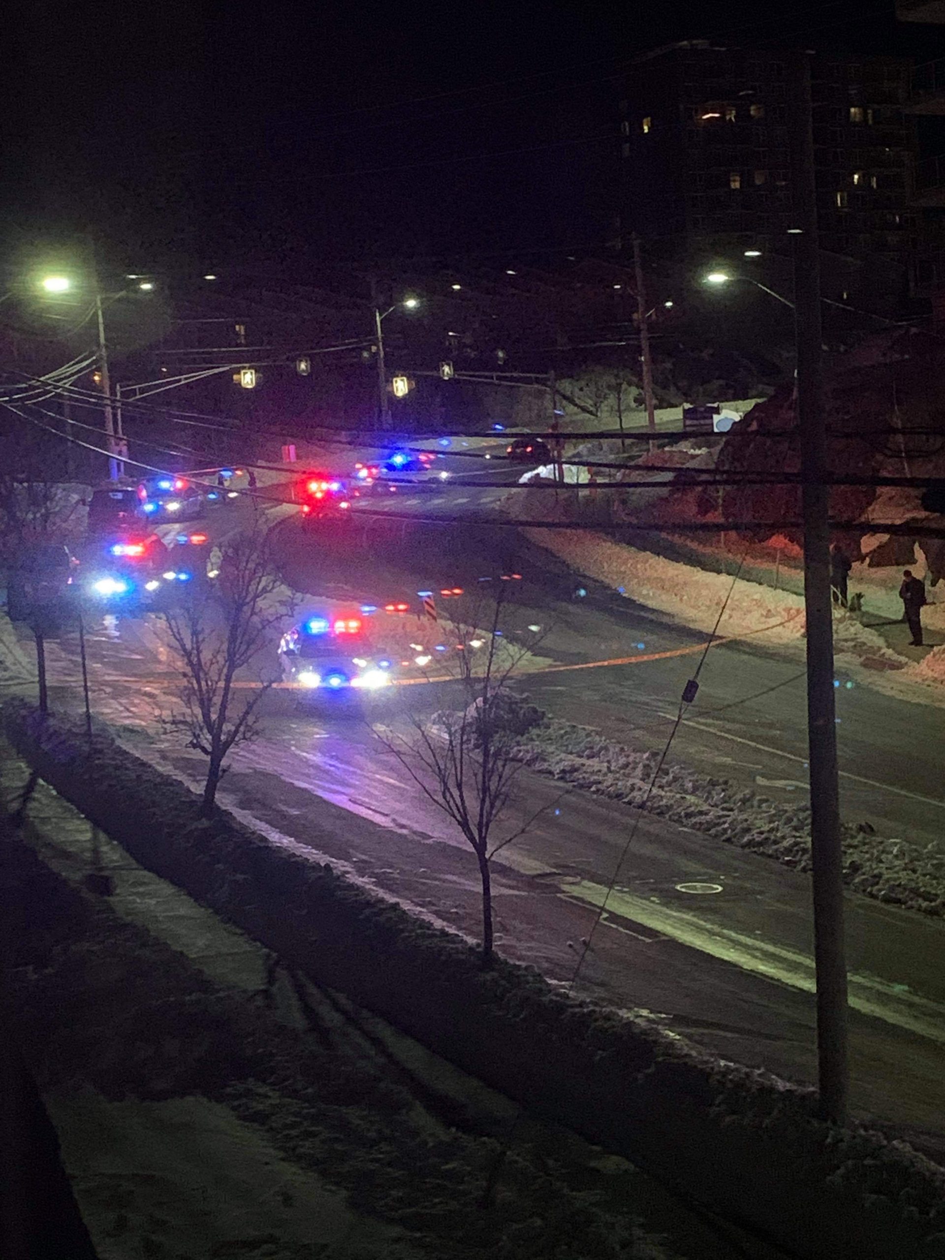 Police are on the scene of a shooting that occurred earlier today in Halifax