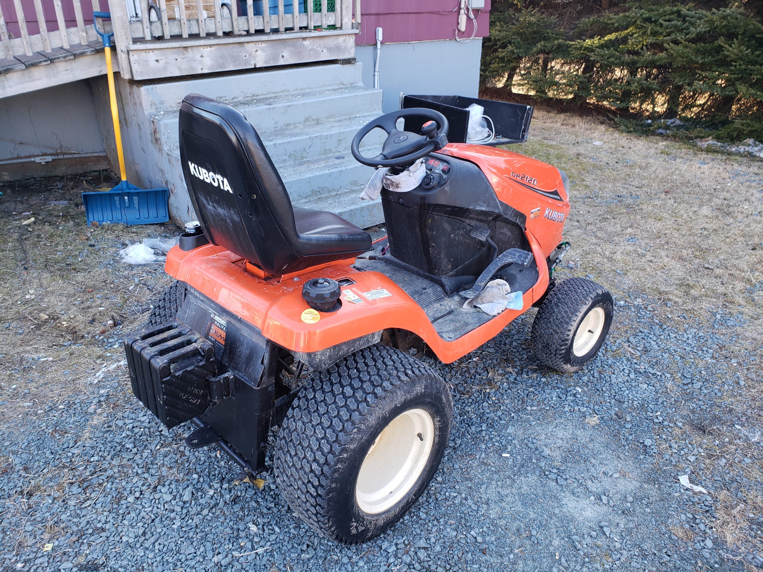 Lawn tractor operator faces impaired driving charges