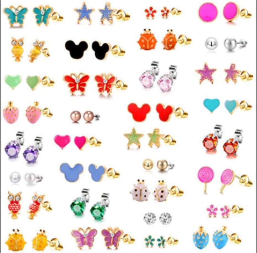 TAMHOO brand set of 33 pairs of earrings recalled due to lead and cadmium in excess of allowable limits