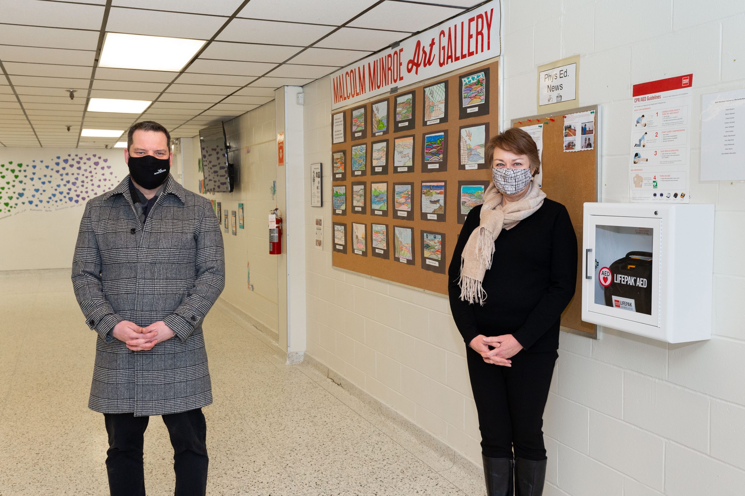 All Public Schools to Receive Automated External Defibrillators