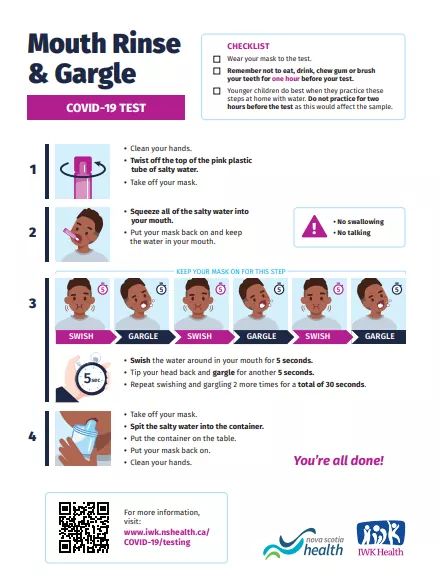 Did you know that children and youth can get a gargle test at all NSHA COVID testing centres and our mobile units?