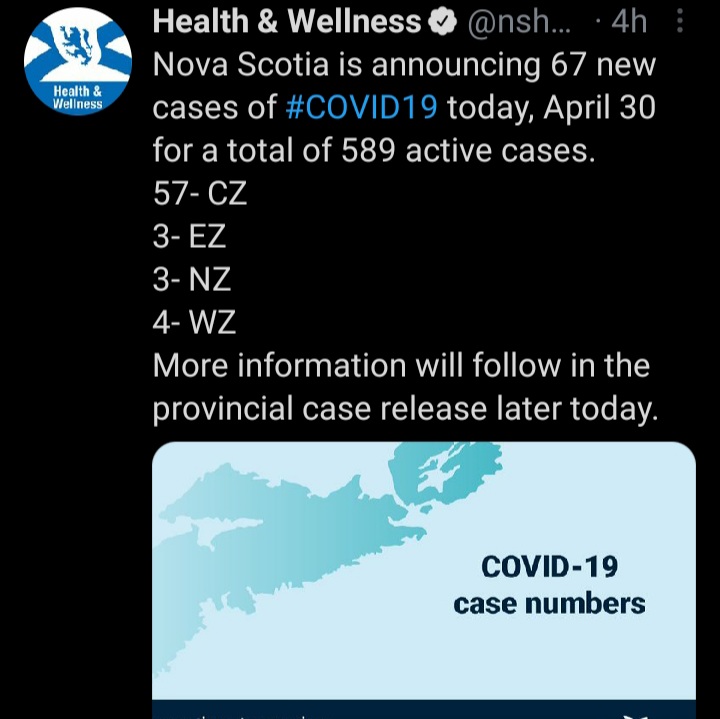 Sixty-seven New Cases of COVID-19, Testing Changes