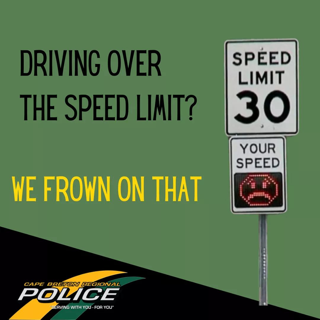 Speeding is never worth the risk.