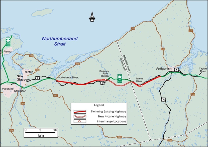 Highway 104 Twinning Project Update