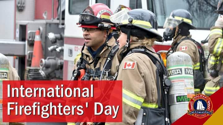 Happy International Firefighters' Day