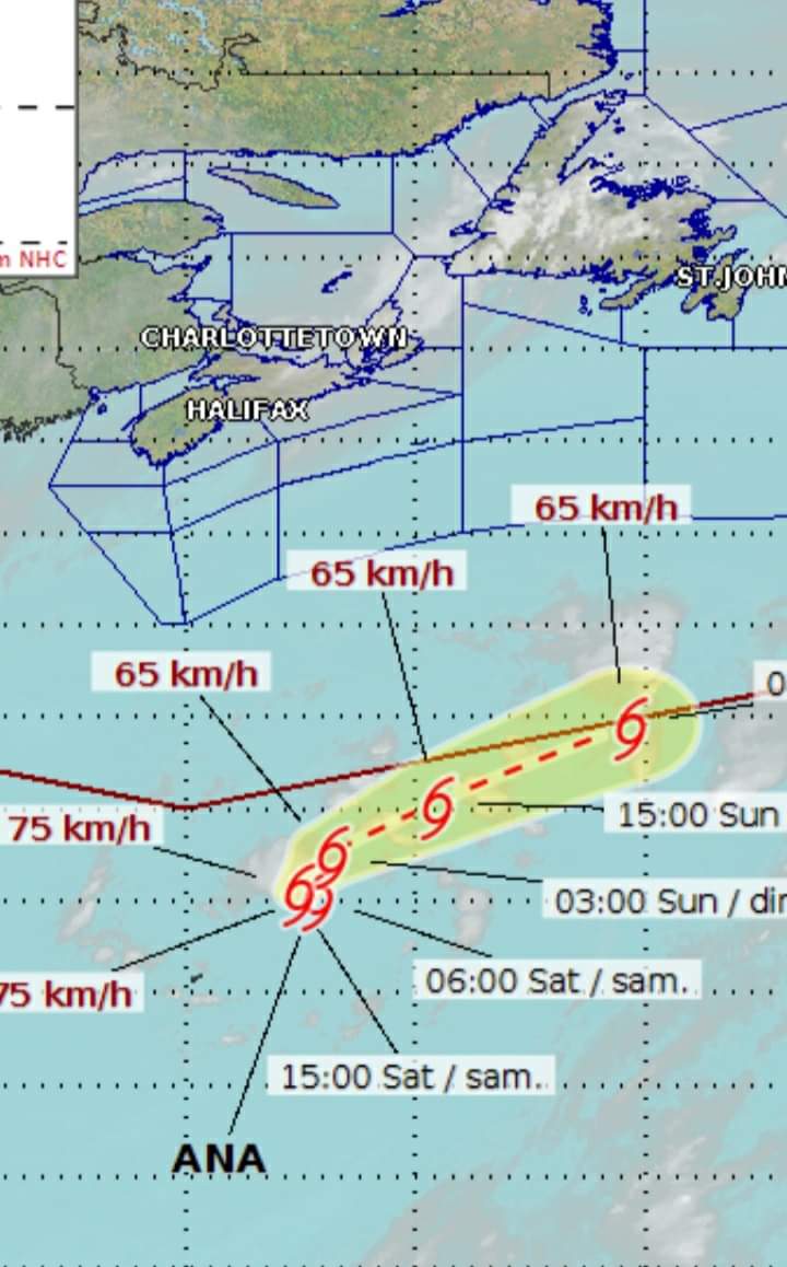 First named storm of the season formed