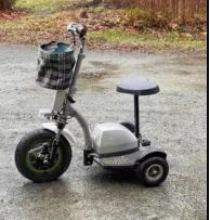 Help the RCMP find a stolen mobility scooter