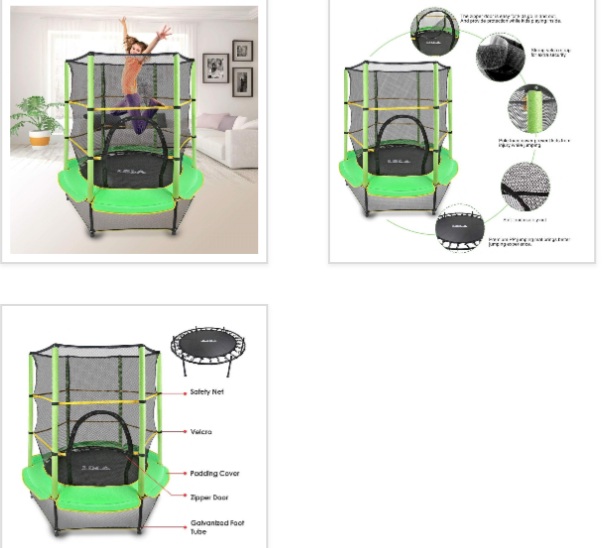 LBLA Kids 55" Trampoline recalled due to fall hazard