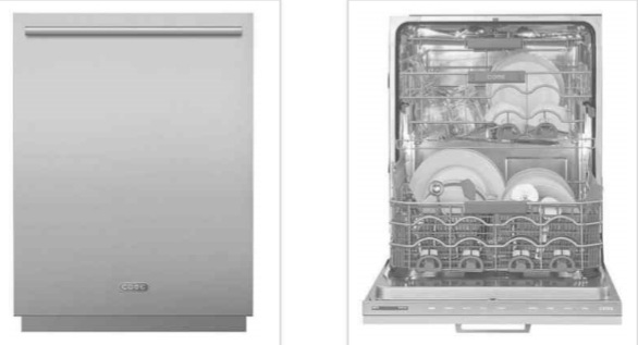 Cove 24 inch Built-in Dishwashers recalled due to Fire Hazard
