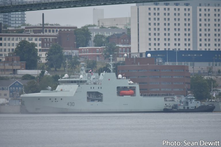 Her Majesty’s Canadian Ship Harry DeWolf becomes the First Arctic and Offshore Patrol Ship Commissioned by the Royal Canadian Navy