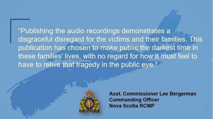 RCMP - Statement from the Commanding Officer