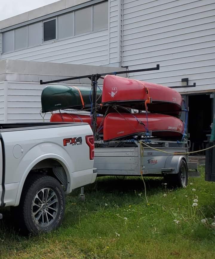 Help the RCMP find a stolen trailer and canoes