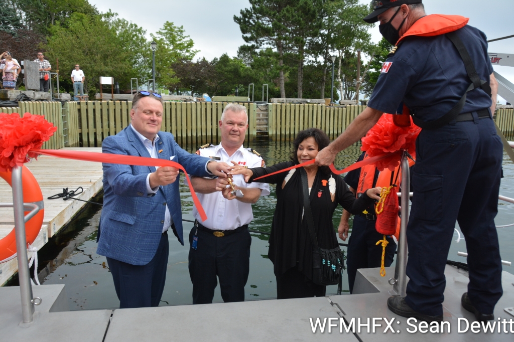 HRFE was pleased to hold the official dedication ceremony for its newest fire rescue boat, ‘Kjipuktuk (Halifax)