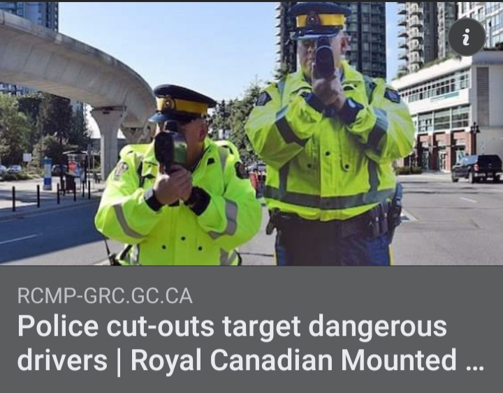 Police cut-outs target dangerous drivers