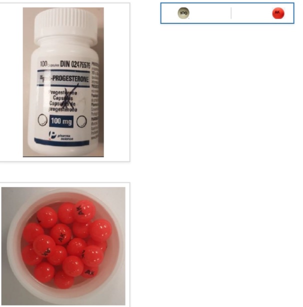 One lot of pms-PROGESTERONE 100 mg capsules recalled because it may pose serious risks to individuals with severe peanut allergies