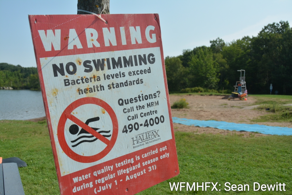Albro Lake Beach Closed to Swimming