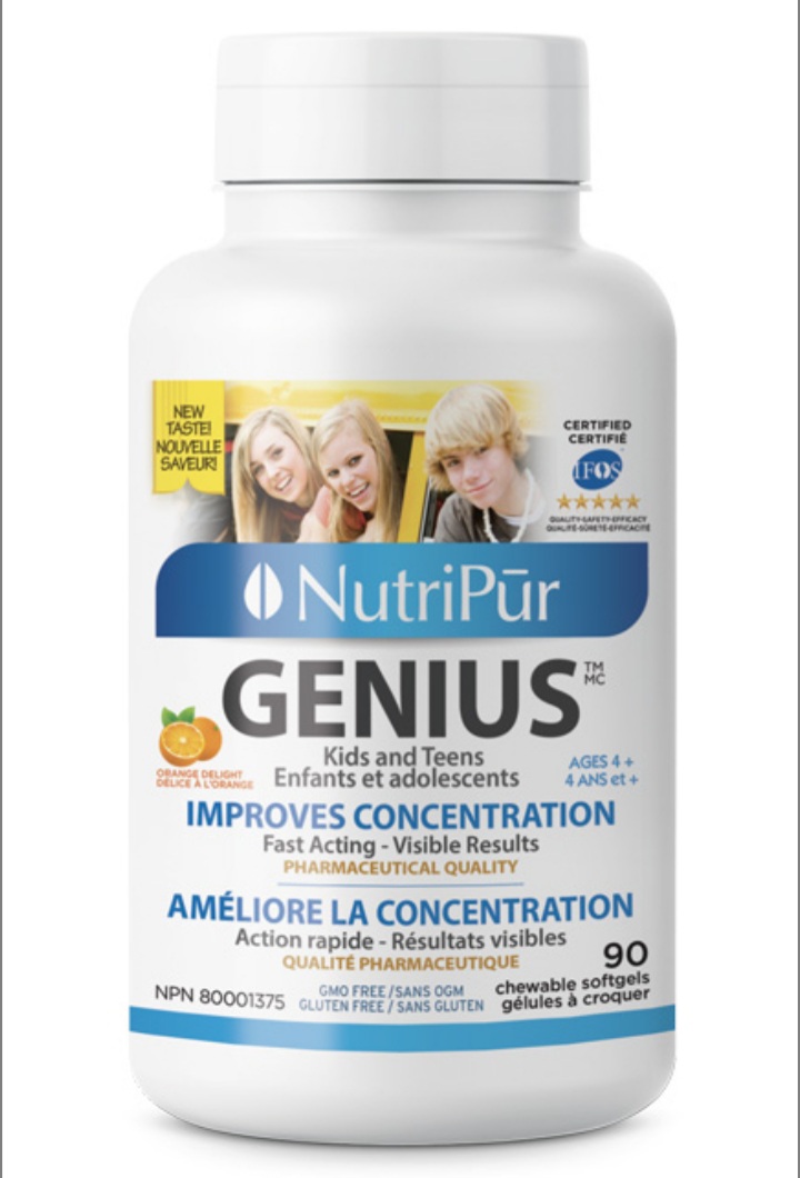 One lot of GENIUS Kids and Teens softgel capsules recalled due to possible bacterial contamination
