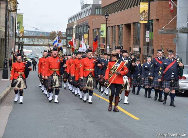 Parade in Downtown Halifax