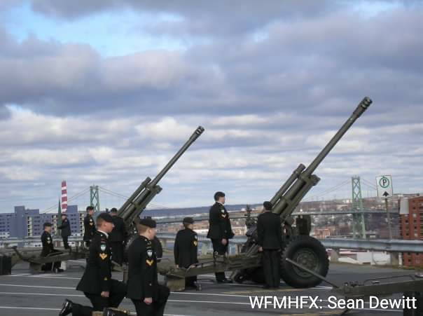 Ceremonial Gun Salute at Citadel Hill