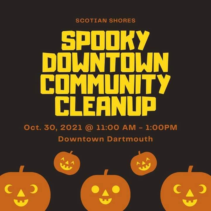 Scotia Shores is hosting the Spooky Downtown Community Clean Up event